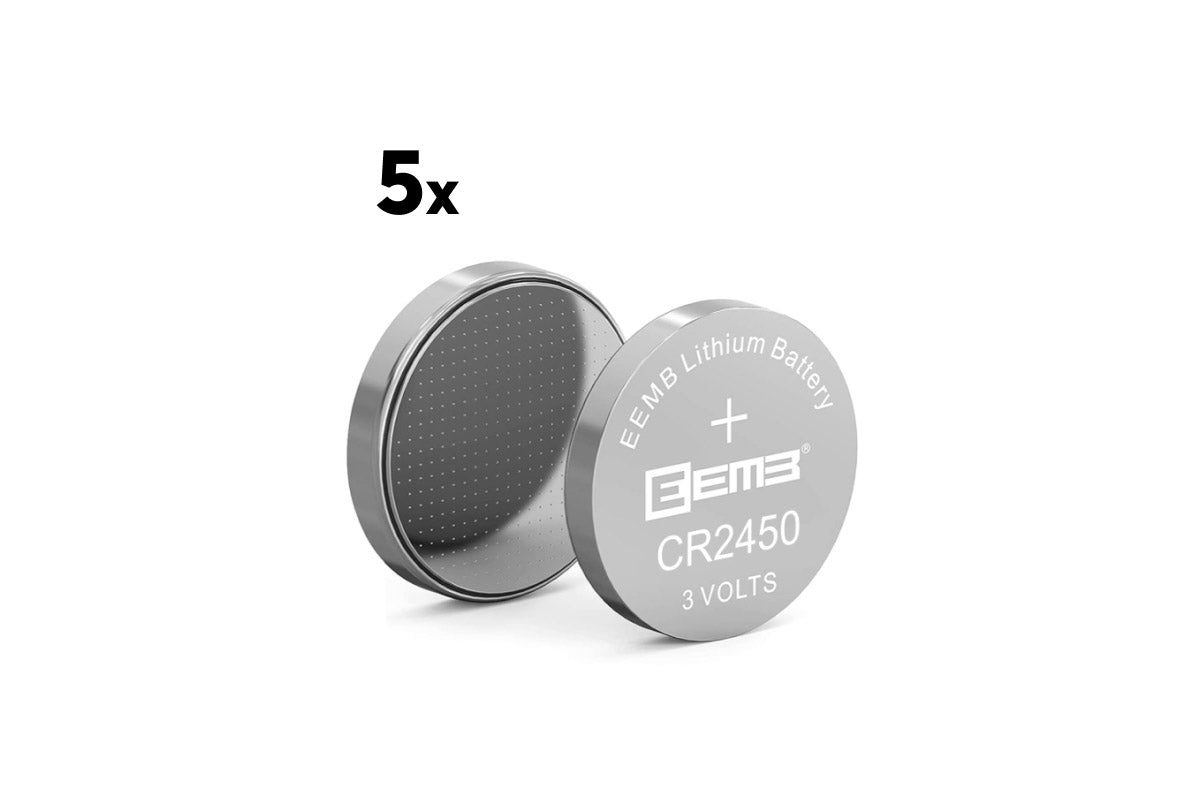 Batteria a bottone CR2450 (5 pz.)