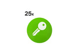 Tag NFC Smart non crittografati (25 pz.)